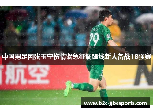 中国男足因张玉宁伤情紧急征调锋线新人备战18强赛